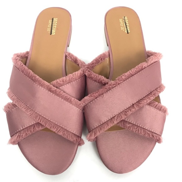 Mossimo Supply Co. Shoes - Pink Mossimo Supply Criss Cross Sandals Size 8
